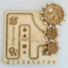 wooden gears