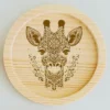 Wild Animals Mandala Coasters giraffe