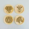 Wild Animals Mandala Coasters Calgary