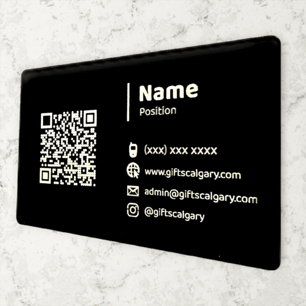 Metal Aluminium Business Cards