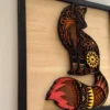 Multi-Layer Fox Wood Art