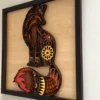 Multi-Layer Fox Wood Art