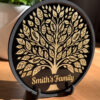 Custom Wood Family Tree