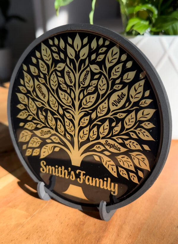 Custom Wood Family Tree